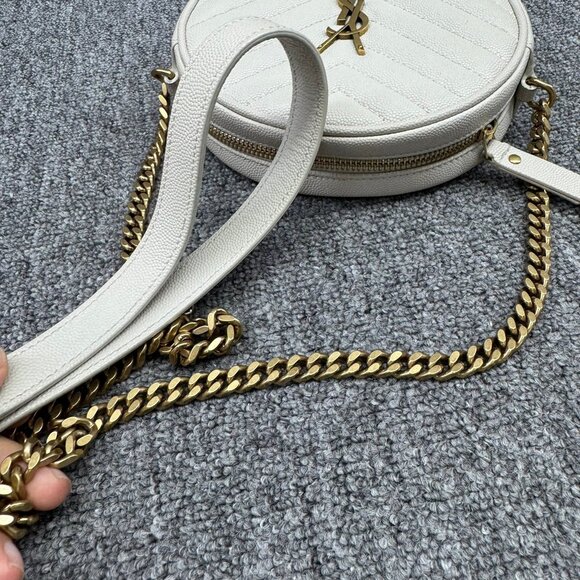 Yves Saint Laurent Round Shoulder Bag 888-081325 - Picture 9 of 15